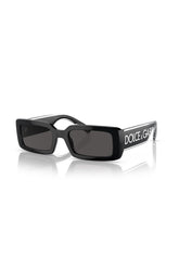 Dg6187501/8753 Kadın Güneş Gözlüğü Siyah Kemik Çerçeveli Füme Lens Uv400