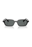 Rb 4455 667781 49 Polarize Zuri Unisex Yastık Siyah Kemik Güneş Gözlüğü