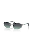 Tıffany&Co. TC31146001/2G59 Kadın Güneş Gözlüğü Çerçevesiz Mavi Degrade Lens UV400