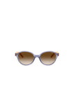 Vj2007 283713 45 Çocuk Güneş Gözlüğü Kemik Çerçeveli Kahverengi Degrade Lens Uv400